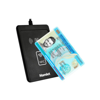 HAMLET LETTORE CONTACTLESS NFC PER CIE 3.0 TS CNS